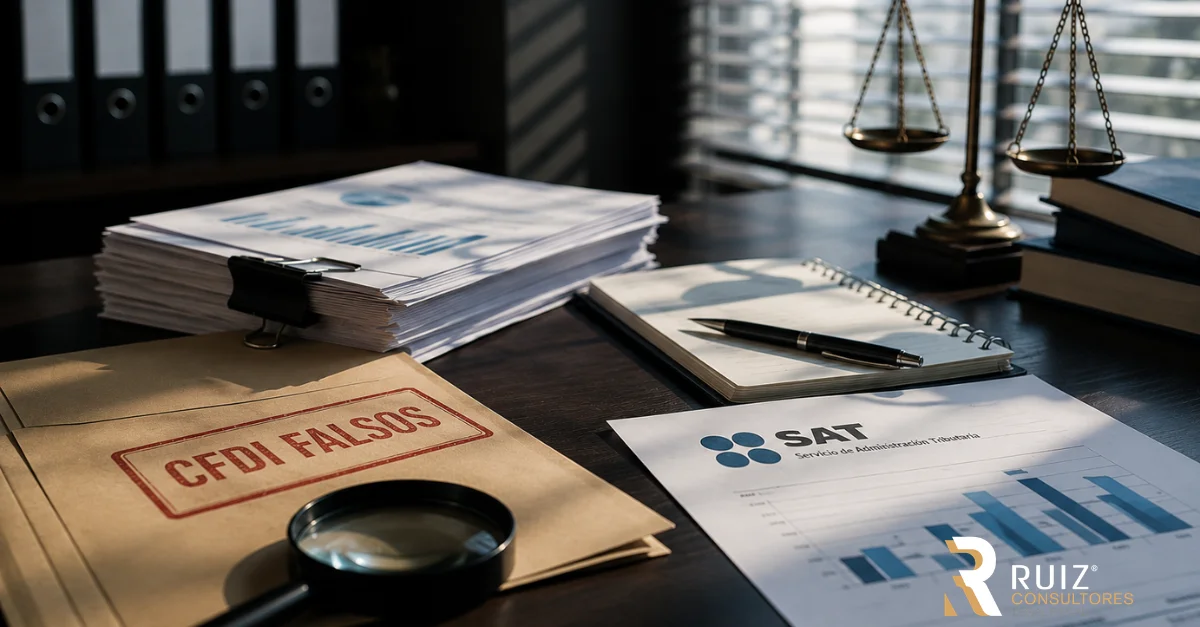 Estrategias ante CFDI falsos del SAT